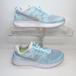 NIKE FREE RN LIGHT BLUE